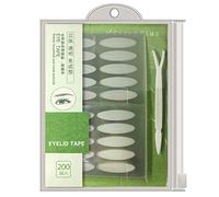 3.5MM 400Pcs Medium Natural invisible One Side Eyelid Tape Stickers Waterproof Breathable Self-Adhesive Eyelid Lift Strip,Eyelid Lifter Strips for Hooded Eyes