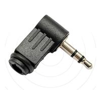 3.5mm Angle Plug - 90 Degree Right Angle Stereo Jack Plug, Adapter Extension Extender | Sturdy DIY Cable Connector Feature, Accurate Audio Transmission benefet For Headphones Speakers Home Studio Car