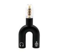3.5mm Audio Splitter - Headphone Adapter, Port Headphone Connector | Compact Jack Laptop PC Phone Computer Tablet Share Music Couples Family Men