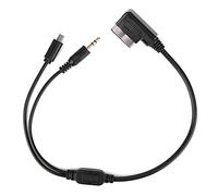 3.5mm Connector Cable AUX Charging Cable 12cm 4.7in Fits S SL Class AMI MMI Interface Car Media Line