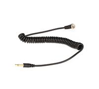 3.5mm Flash Sync Cable Cord with Screw Lock to Male Flash PC for Canon Nikon PIXE