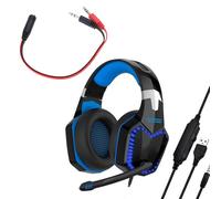 3.5mm Gaming Headphone Good Sound Over-Ear Headset With Microphone Soft Memory Earmuffs Gaming Equipment For Pc