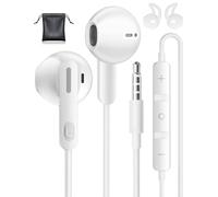 3.5mm Headphnes Wired with Mic for Samsung A14 A32 A15 A13 5G A52 Pixel 4a