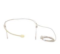 3.5mm Headset Microphone, Mini Portable Binaural Condenser Mic with Headband, Hands- Clip-On Lavalier Mic for Bodypack Transmitter, Stage, Church, Lecturer, Indoor Outdoor Use,