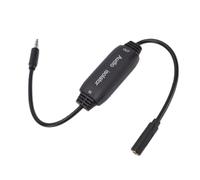 3.5mm Hum Eliminator Ground Isolator Plug and Play Portable Design for Clear Sound Experience in Any Setup 1 Unit