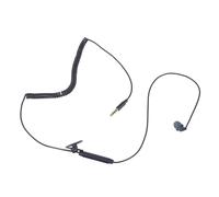 3.5mm In Ear Single Side Earphone Side Earbud Headphone Corded For Mobile Phones Notebook Earphone For Situational Awareness