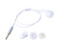 3.5mm in Ear Single-Side Earphones Earbud Corded Headsets Headphone Single Side for MP3 MP4 Mobile Phones Notebook Running Earphone