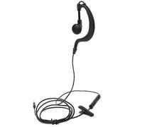 3.5mm Jack Single In-Ear Headset Only Mono Headphone With Mic For phone QZY