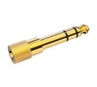 3.5mm Male to 6.5mm Female Adapter for Musicians, 6.5 to 3.5, 6.5 to 3.5 | Professional Headphone Adapter 3.5mm to 6.5mm Conversion Connector for Studio Grade Sound Connection