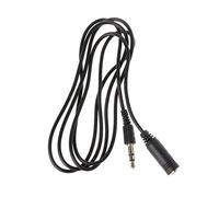 3.5mm Male To Female 3-Pole Plug Stereo Aux Extension Cable Cord 1m Length Wire For Computer Speakers Adapter For Car Stereo Receiver