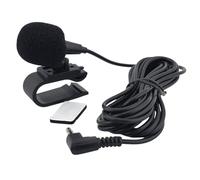 3.5mm Microphone Mic Handsfree Dash Car Stereo Receiver Compatible for JVC KD-X270BT KW-M150BT KW-M560BT KW-M740BT KW-V200BT KW-V240BT KW-V250BT KW-V25BT KW-V30BT KW-V320BT KW-V340BT KW-V850BT