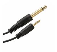 kenable 3.5mm MONO Jack Plug to 6.35mm MONO Jack Plug Cable 2m