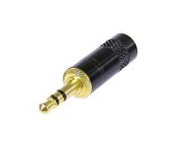 3.5mm Rean NYS231BG Straight Stereo Mini Jack Connector