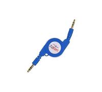 3.5mm Retractable 3ft Stereo Audio AUX cable for Smartphones/Mp3 Players/Tablets