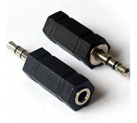 3.5mm Stereo Jack Plug to Mono Socket Adapter/Converter - Headphone Male/Female