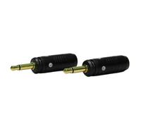 3.5mm Stereo Male Plug Connectors Plug Replacement Gold Plate For Focal Clear Elear Elex Elegia Earphone Solder Connectors