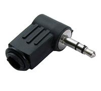 3.5mm Stereo Right Angled Jack Solder Connector Audio Male 90 Degree Headphone