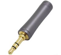 3 5mm to 2 5mm Male to Female Gold Plated Audio Adapter for Audio Signal Conversion From Stereo to Balanced (B)