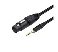 3.5mm to 3Pin XLR Female Cable Unbalanced 1/8 inch MI-N Jack TRS Stereo Male to Microphone Audio(2.98m)