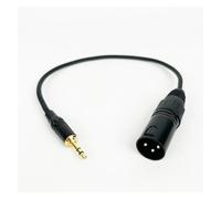 3.5mm to XLR Male Cable Adapter Unbalanced 1/8 Inch Jack TRS Stereo to 3Pin Microphone Audio(1.5m)