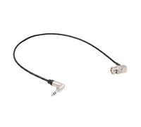 3.5mm TRS to BNC Male Time Code Cable Seamless Timecode Integrated 60cm/23.62" Length Time Code Cable