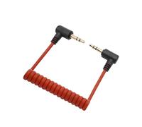 3.5mm TRS to TRS Patch Cable Microphone Adapter Cord Suitable for Canon, Nikon, Sony Cameras Compatible with Rode VideoMicro, Wireless GO II, DJI Mic 2, Movo, Comica, Boya, External Mics, DSLR Mic