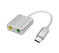 3.5mm USB External Stereo Sound Card for Laptop Digital Sound USB to Headphone