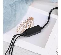 3.5mm Video AV Cable Adapter to 3RCA Extension Cord Composite Data for to Monitor Video Composite Data