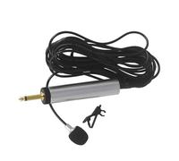 3.5mm Wire Lavalier Microphone Replacement Pickup Microphone Clip-on Mic Musical Instruments Accessory Musical Instruments Condenser Lavalier