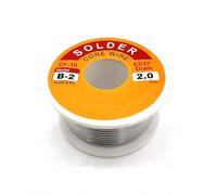 3.5oz/100g Solder Soldering Wire Rosin Core Flux 2.0% Diameter 0.6/0.8/1.0/1.2/1.5/2.0MM Soldering Iron Tin Wire Coil Low Melting Point Welding Tool (2.0mm)