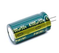 3-5Pcs 50V4700UF Aluminum Electrolytic Capacitor Size 18 * 35 4700uf50V 50V4700uf(3PCS)