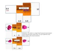 3-5Pcs 6#-32 1/4-20 3/8-16 Aluminum Alloy Knurled Thumb Nuts Through Hole Colorful Grip Knob Hand Tighten Twisted Nut(Royal Blue,1I4-20 UNC (3Pcs))