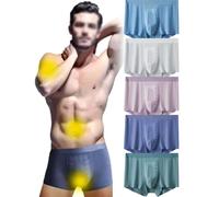 3/5PCS Men's Massage Magnetic Therapy Underwear Magnetic Therapy Energetic Men Pants Energy Field Therapy Underwear (5Pcs,2XL(70-80kg))