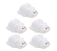 3 5Pcs Resin Animal Name Card Stands Multifunctional Desktop Display Holder for Wedding Memos Photo Notes Portable Miniature Sign Display