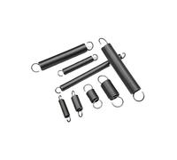 3/5pcs Wire Dia 1mm Outer Diameter6/7/8/10/12mm Length80-300mm Spring Steel Tension,Sowing Machine, Flat Mop, Yellow Binding, Desk Lamp Small(120mm(3pcs),10mm/1.0mm)