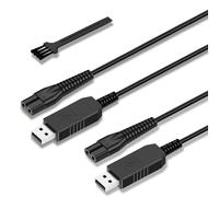 3.5V Charger for Wahl 9649 9649P Color Pro Cordless Hair Clipper, 2-PACK 6ft Replacement Charger Cord for Wahl 9636-700 9636-2201 79434 Color Pro Cordless Hair Clipper & Trimmer