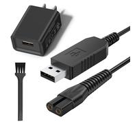 3.5V Charger for Wahl 9649 9649P Color Pro Cordless Hair Clipper & Trimmer, 5.9FT Replacement Wahl Clipper Charging Cord