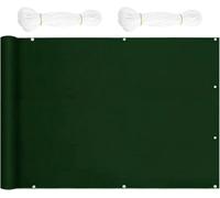 3.5x1m UV Protection Shade NettingEasy Clean Outdoor Canopy for Porch Deck Backyard PatioDark Green Sunshade Cover Durable Weather Resistant Ideal for Gardens Patios and Pools