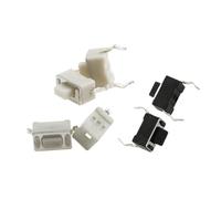 3 * 6 * 5mm Touch the button switch Heat-resistant environmental Black, white 2PIN(Black,1000PCS_OTHER)