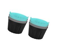 3/6/9Pcs Reusable Large Small Mold Air Frying Machine Silicone Nonstick Air Frying Microwave Baking Cup Dishwasher Safe Silicone Molds