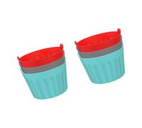 3/6 / 9Pcs Silicone Baking Cups Safe Air Frying Machine Accessories Nonstick Molds Easy Release Baking Cup Mold