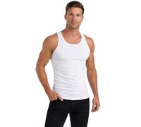 3/6 Pairs 100% Cotton Mens Tops White Mens Vest Interlock Sleeveless Comfortable Man Tanks White Vests for Men UK Sizes S to 5XL (l, Regular, 3)