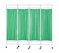 3-6 Panels Privacy Screen,Portable Room Divider with Wheels,6ft Tall Ward Partition,Compact and Foldable for Office Beauty Salons