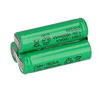 3.6 V 1600 mAh Battery Pack Mignon AA Industrial Batteries NiMH with Solder Tag Battery Pyramid