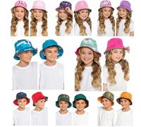 A2Z 4 Kids Girls Boys Reversible - Bucket Hat AZ41108 Animal 3-6 Yrs
