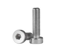3-60pcs M3/M4/M5/M6/M8/M10 304 Stainless Steel Short Cylindrical Head Hexagon Socket Screws, M4x20mm(20pcs)