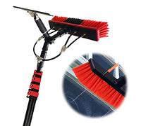 3.6m - 10.8m Solar Panel Cleaning Brushes, Window Cleaner Kits, Water/Hose Delivery Bars, Window Cleaning Brush Equipment, Cleaning Photovoltaic And Solar Panels,35cmbru