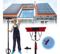 3.6m - 6m Washing Kit: Water-fed Brush, Soap Dispenser, Window Cleaning Pole, Water Fed Telescopic Brush, Window Cleaner Equipment (55cm Brush Head,4.6M)