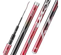 3.6m-7.2m Telescopic Fishing Rod Carbon Fiber Ultra-Lightweight Super Hard Fishing Rod(3.6m)
