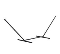 Outsunny 3.6m Long Metal Hammock Stand Frame Replacement Garden Outdoor Patio, black